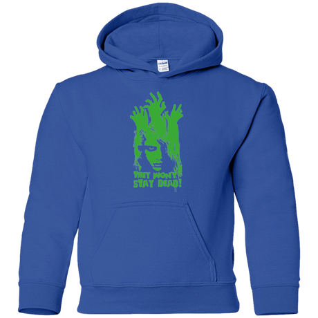 Sweatshirts Royal / YS They Wont Stay Dead Youth Hoodie
