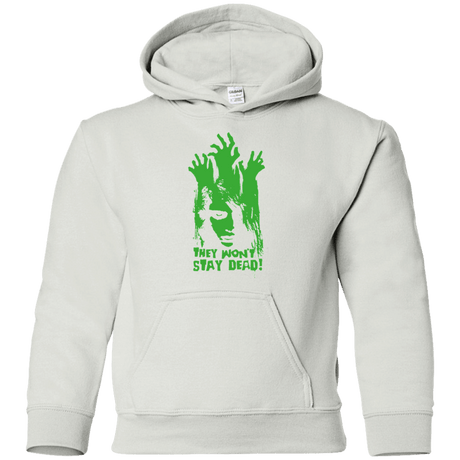 Sweatshirts White / YS They Wont Stay Dead Youth Hoodie