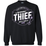 Sweatshirts Black / S Thief Crewneck Sweatshirt
