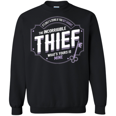 Sweatshirts Black / S Thief Crewneck Sweatshirt