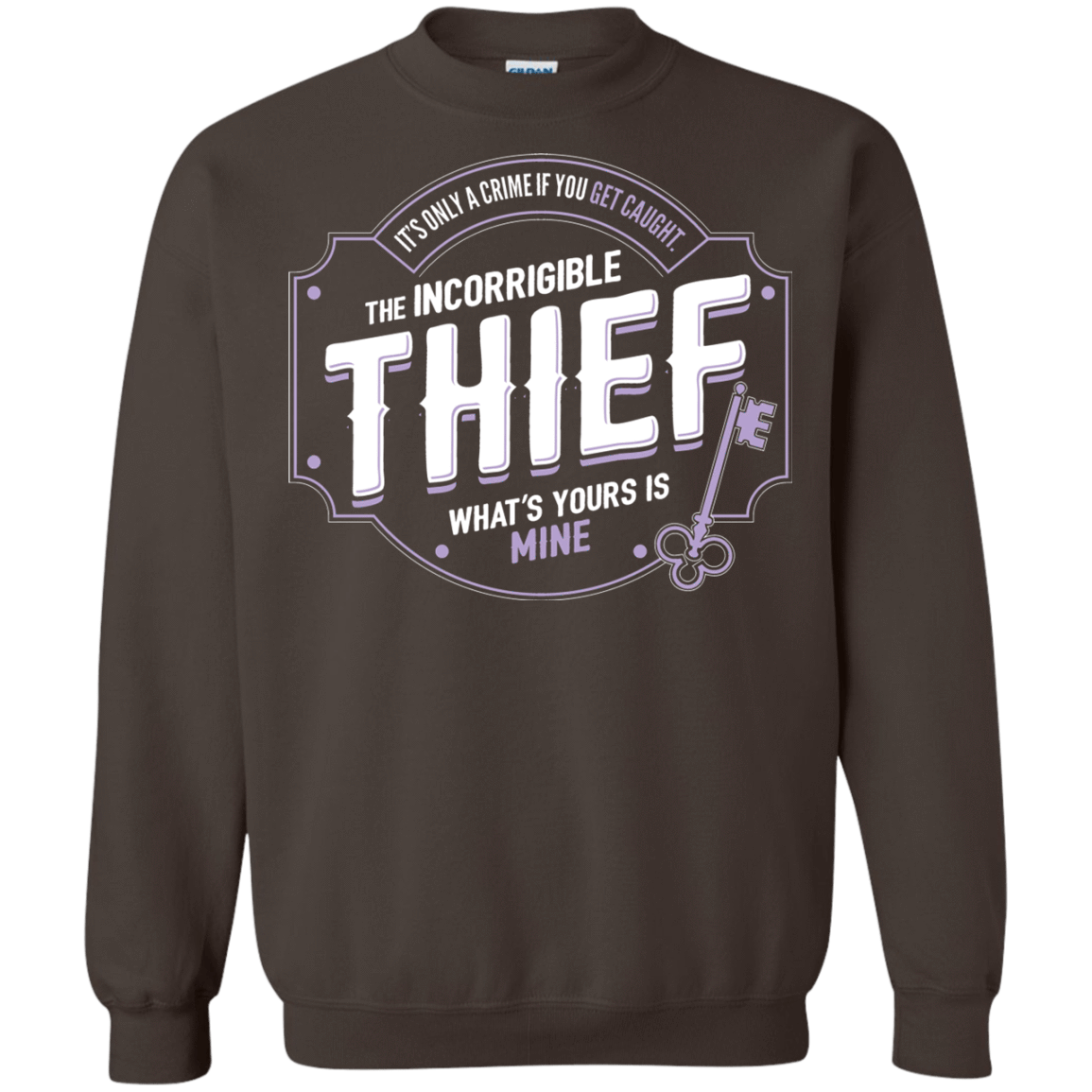 Sweatshirts Dark Chocolate / S Thief Crewneck Sweatshirt