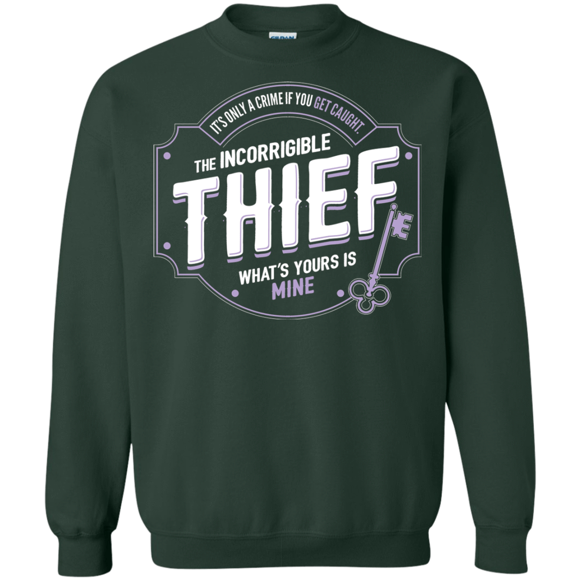 Sweatshirts Forest Green / S Thief Crewneck Sweatshirt