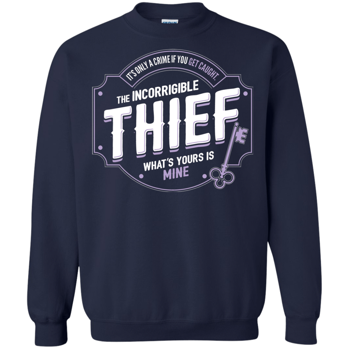 Sweatshirts Navy / S Thief Crewneck Sweatshirt