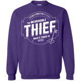 Sweatshirts Purple / S Thief Crewneck Sweatshirt