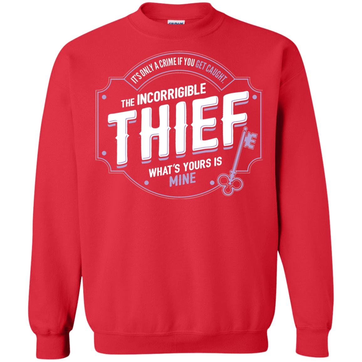 Sweatshirts Red / S Thief Crewneck Sweatshirt