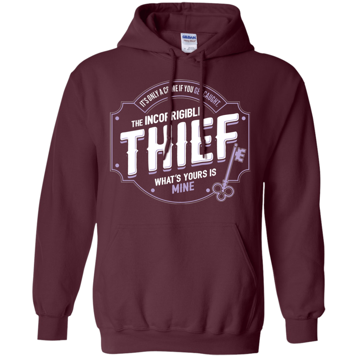 Sweatshirts Maroon / S Thief Pullover Hoodie