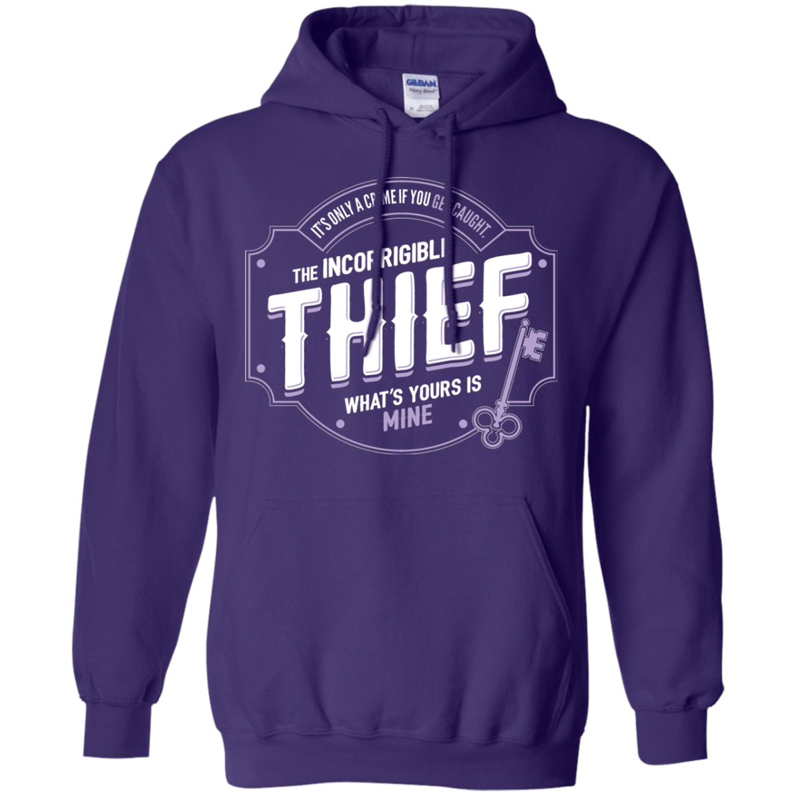 Sweatshirts Purple / S Thief Pullover Hoodie