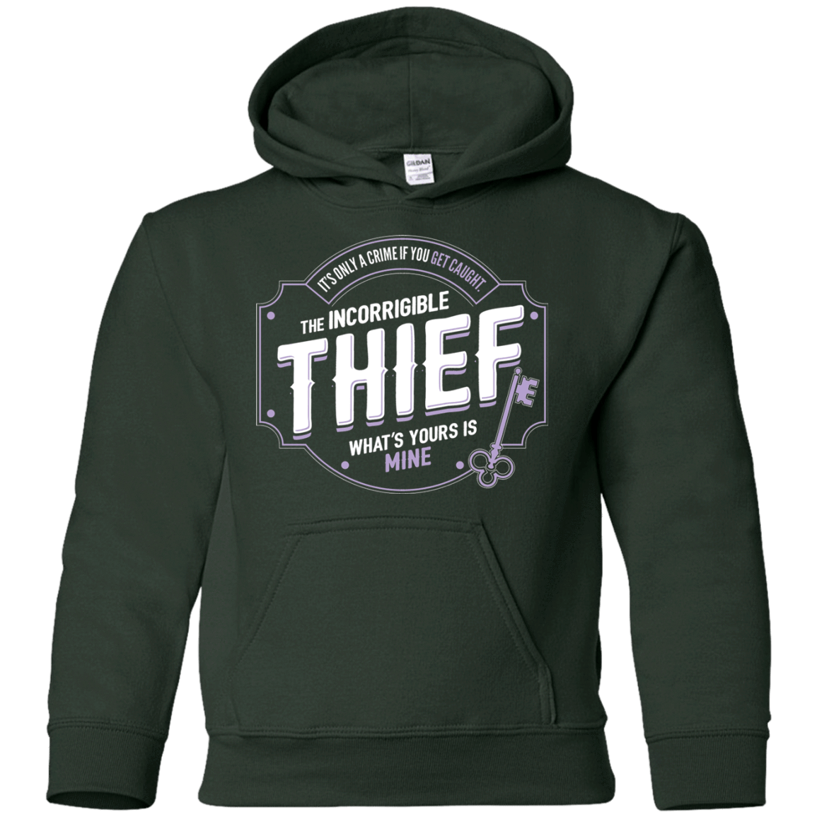 Sweatshirts Forest Green / YS Thief Youth Hoodie