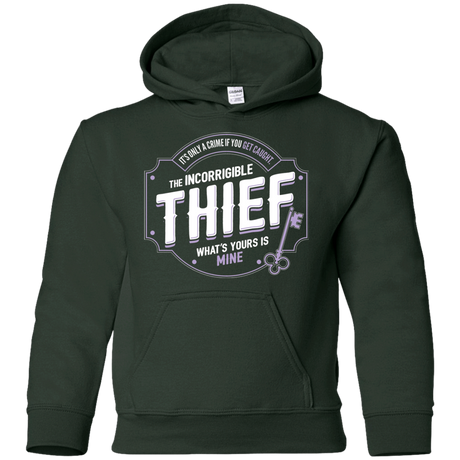 Sweatshirts Forest Green / YS Thief Youth Hoodie