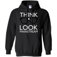 Sweatshirts Black / S Think Nerd Pullover Hoodie