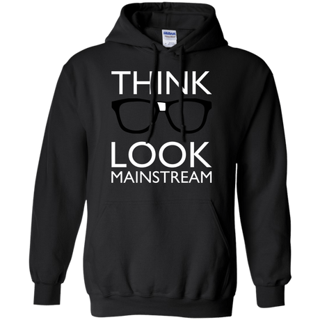 Sweatshirts Black / S Think Nerd Pullover Hoodie
