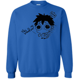 Sweatshirts Royal / Small This is my Valentine Crewneck Sweatshirt