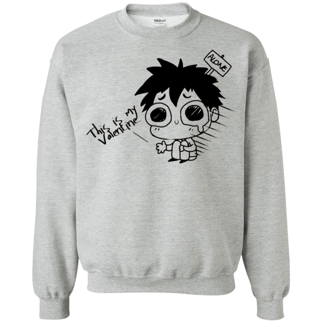 Sweatshirts Sport Grey / Small This is my Valentine Crewneck Sweatshirt