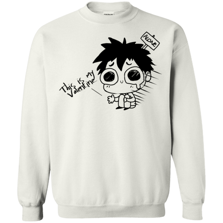 Sweatshirts White / Small This is my Valentine Crewneck Sweatshirt