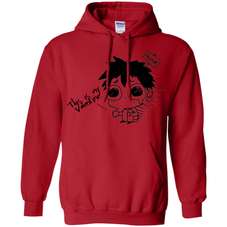 Sweatshirts Red / Small This is my Valentine Pullover Hoodie
