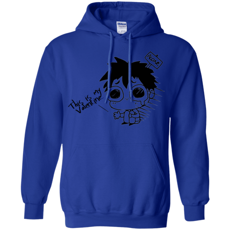 Sweatshirts Royal / Small This is my Valentine Pullover Hoodie