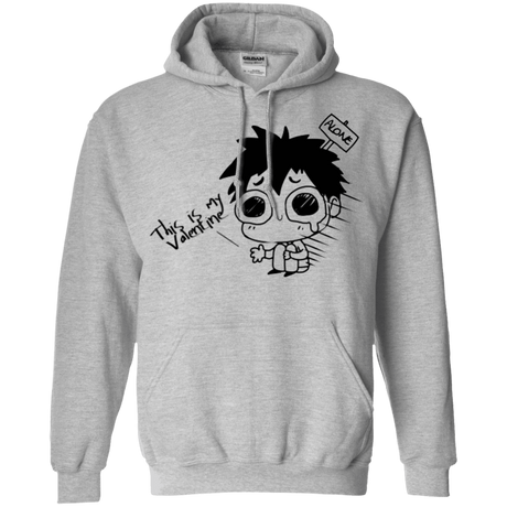 Sweatshirts Sport Grey / Small This is my Valentine Pullover Hoodie
