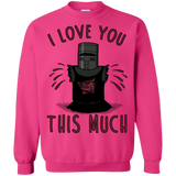 Sweatshirts Heliconia / Small This much Crewneck Sweatshirt