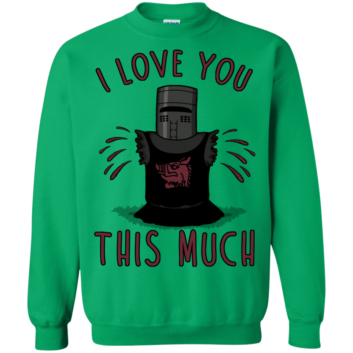 Sweatshirts Irish Green / Small This much Crewneck Sweatshirt