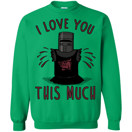 Sweatshirts Irish Green / Small This much Crewneck Sweatshirt