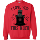 Sweatshirts Red / Small This much Crewneck Sweatshirt
