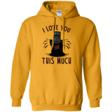 Sweatshirts Gold / Small This much Pullover Hoodie