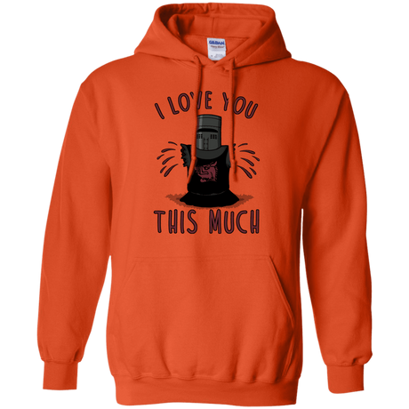 Sweatshirts Orange / Small This much Pullover Hoodie