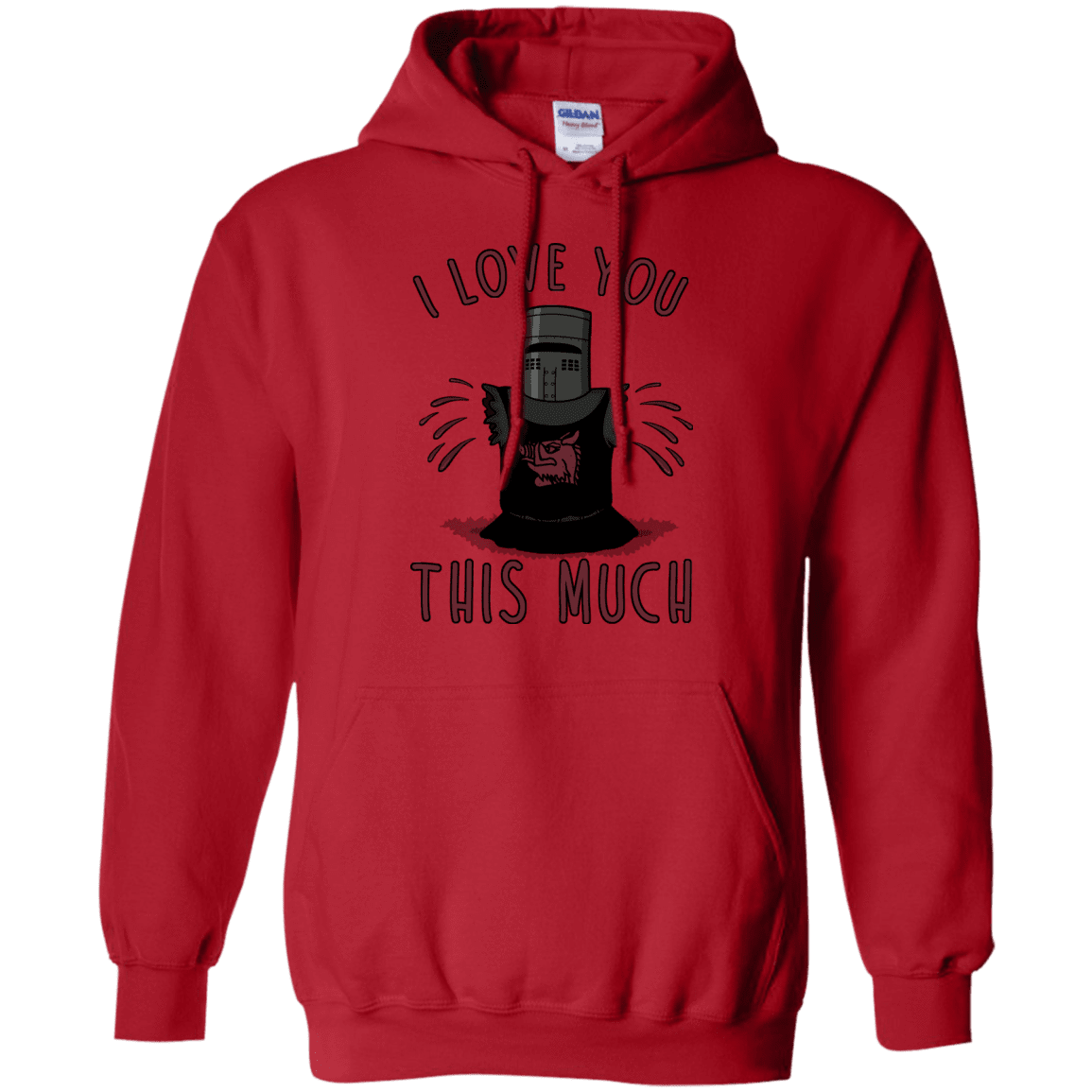 Sweatshirts Red / Small This much Pullover Hoodie