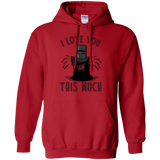 Sweatshirts Red / Small This much Pullover Hoodie