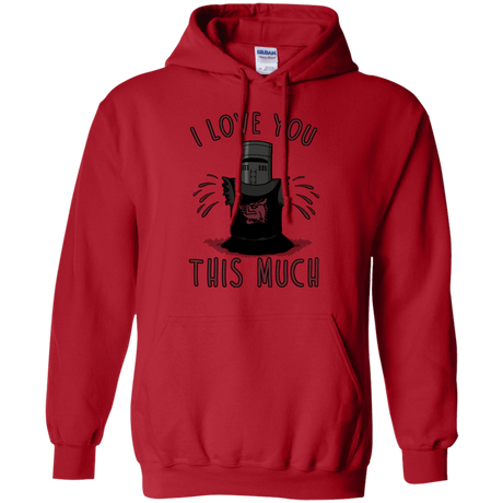 Sweatshirts Red / Small This much Pullover Hoodie