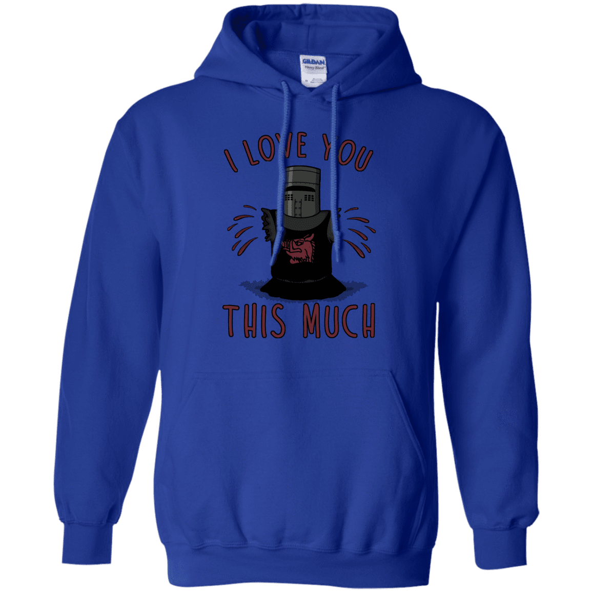 Sweatshirts Royal / Small This much Pullover Hoodie