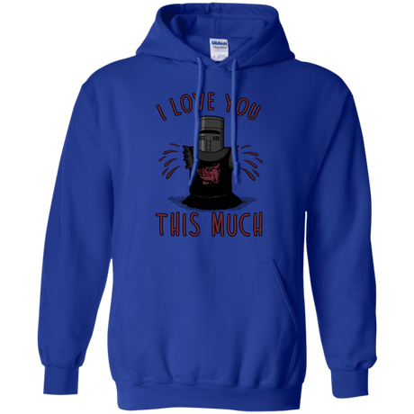 Sweatshirts Royal / Small This much Pullover Hoodie