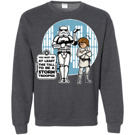 Sweatshirts Dark Heather / Small This Tall Crewneck Sweatshirt