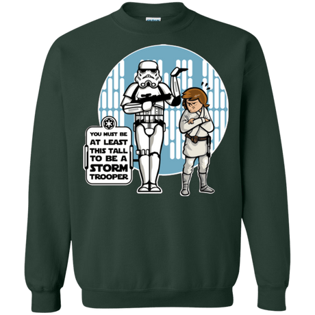 Sweatshirts Forest Green / Small This Tall Crewneck Sweatshirt