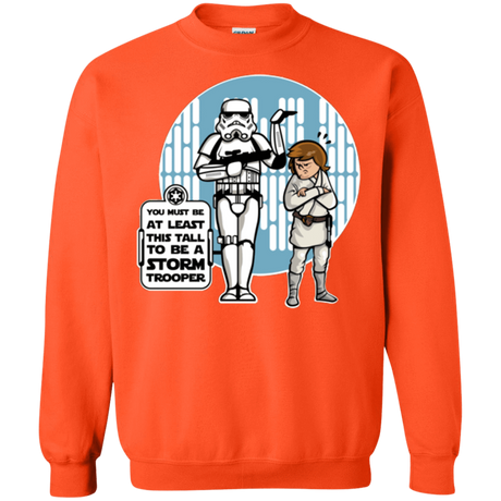 Sweatshirts Orange / Small This Tall Crewneck Sweatshirt