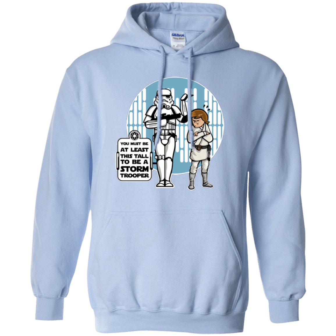 Sweatshirts Light Blue / Small This Tall Pullover Hoodie