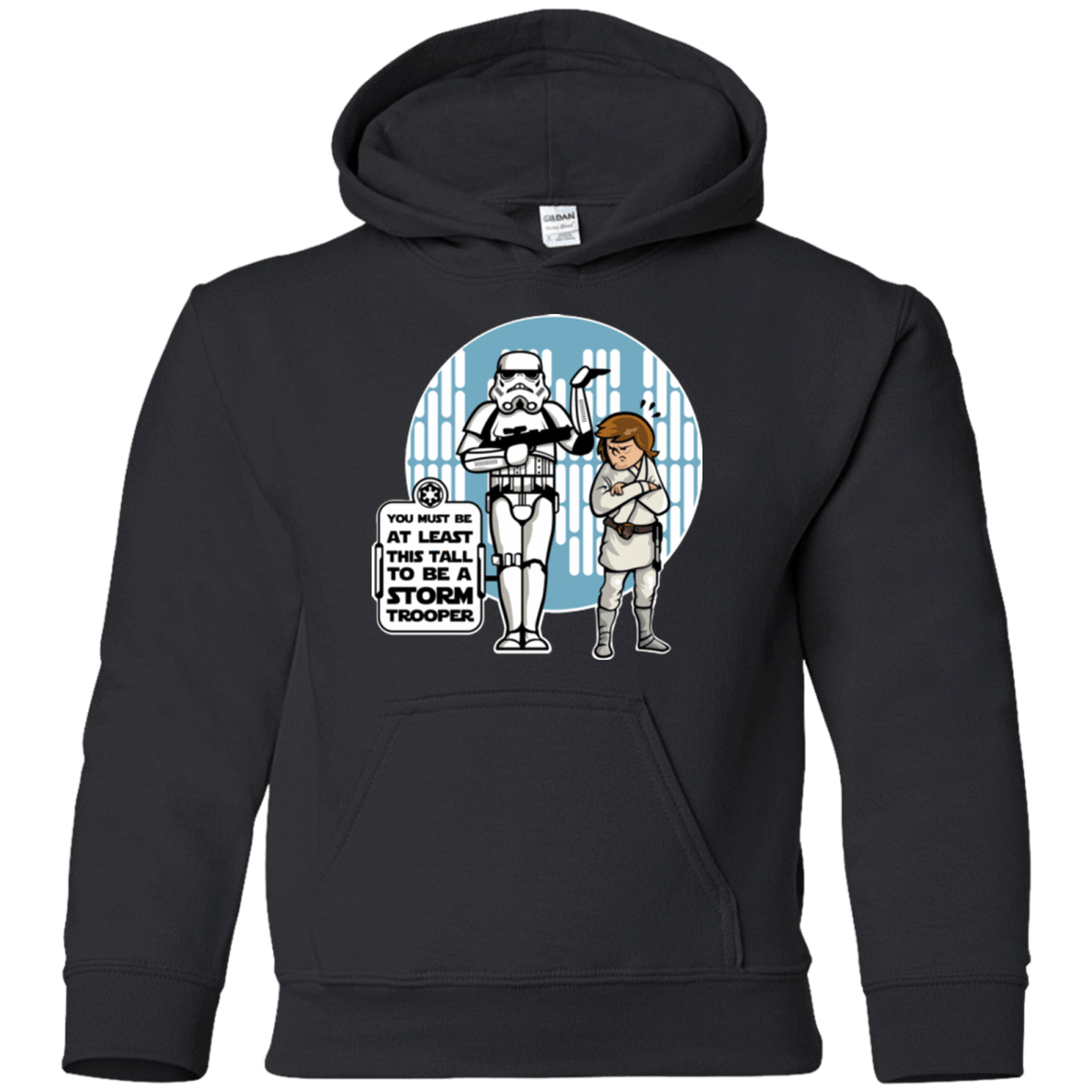 Sweatshirts Black / YS This Tall Youth Hoodie