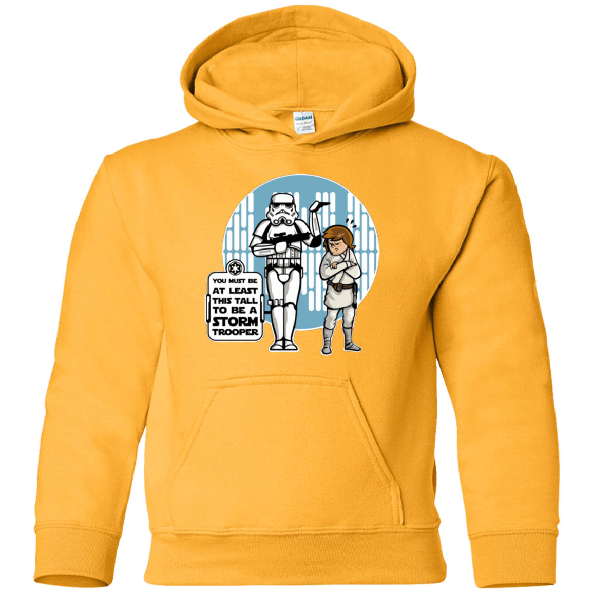 Sweatshirts Gold / YS This Tall Youth Hoodie