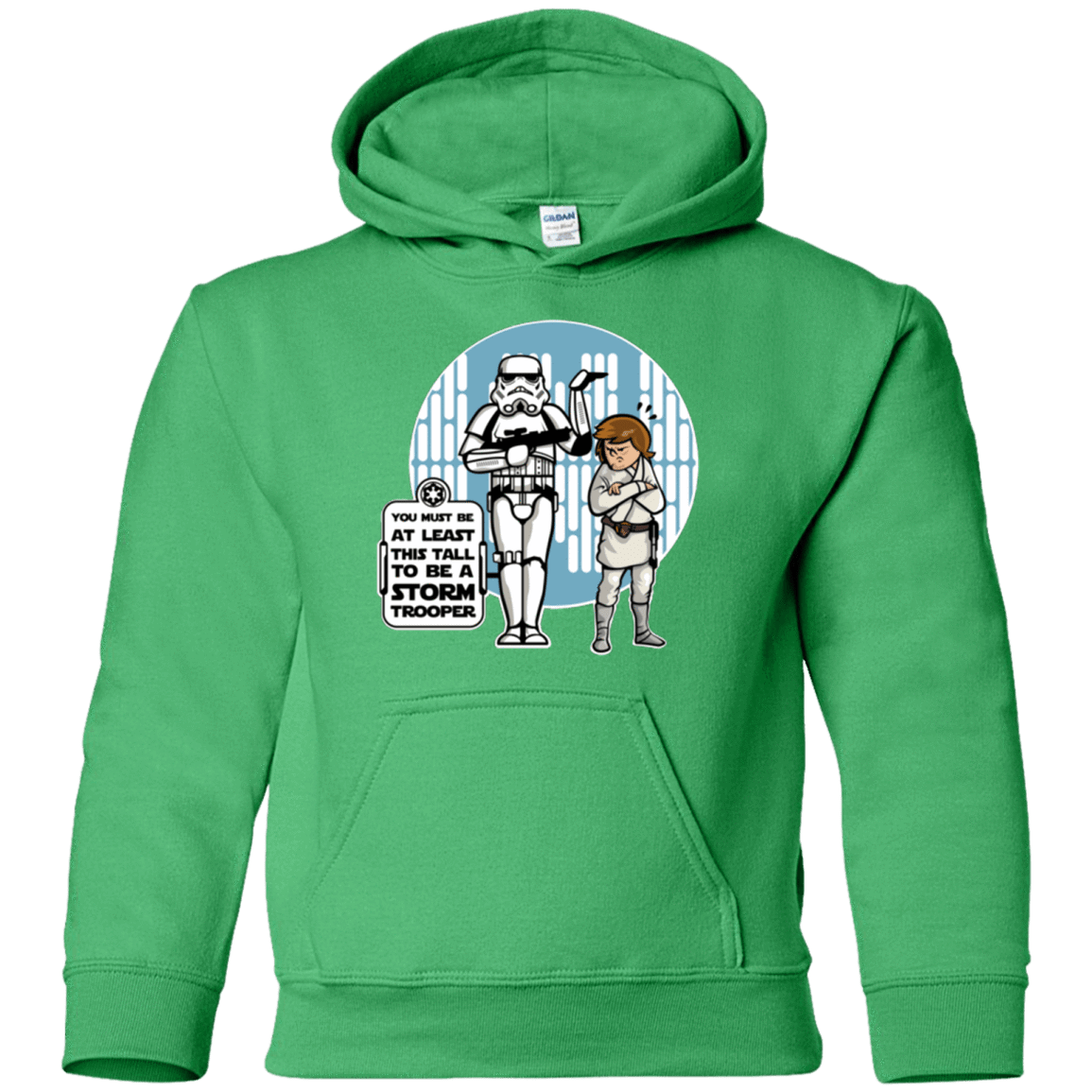 Sweatshirts Irish Green / YS This Tall Youth Hoodie