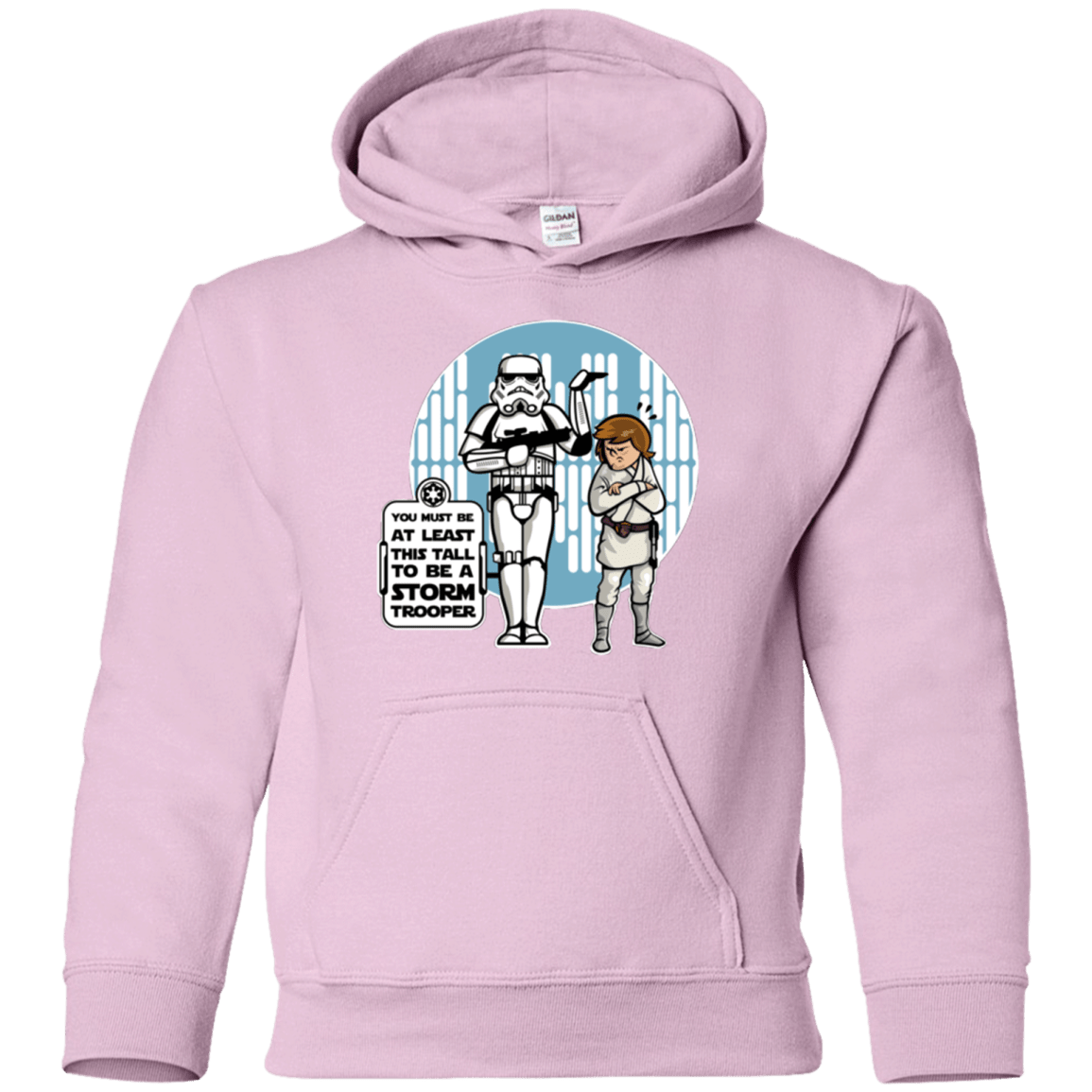 Sweatshirts Light Pink / YS This Tall Youth Hoodie