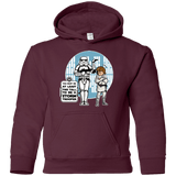 Sweatshirts Maroon / YS This Tall Youth Hoodie