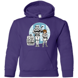 Sweatshirts Purple / YS This Tall Youth Hoodie