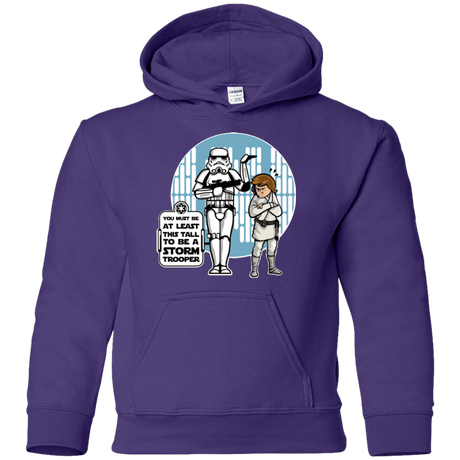 Sweatshirts Purple / YS This Tall Youth Hoodie