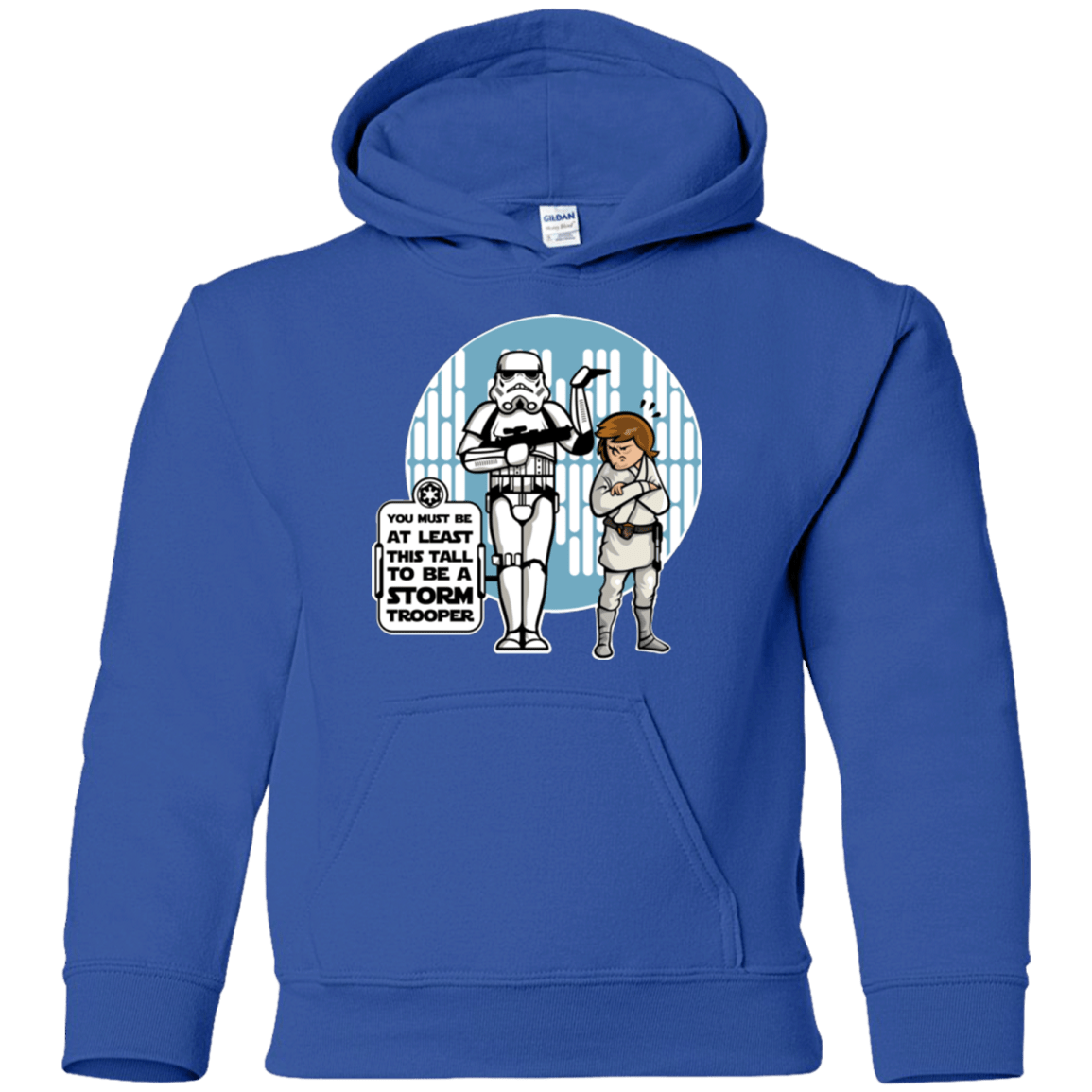 Sweatshirts Royal / YS This Tall Youth Hoodie