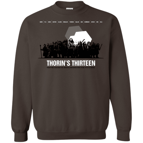 Sweatshirts Dark Chocolate / Small Thorin's Thirteen Crewneck Sweatshirt