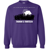 Sweatshirts Purple / Small Thorin's Thirteen Crewneck Sweatshirt