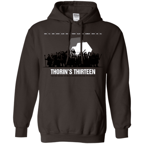 Sweatshirts Dark Chocolate / Small Thorin's Thirteen Pullover Hoodie