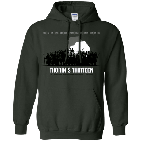 Sweatshirts Forest Green / Small Thorin's Thirteen Pullover Hoodie