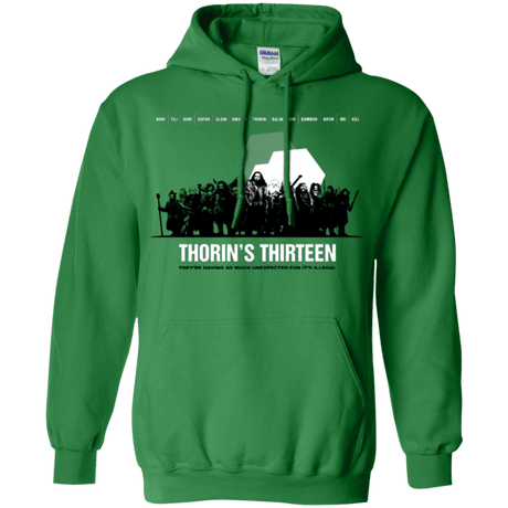 Sweatshirts Irish Green / Small Thorin's Thirteen Pullover Hoodie