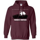 Sweatshirts Maroon / Small Thorin's Thirteen Pullover Hoodie